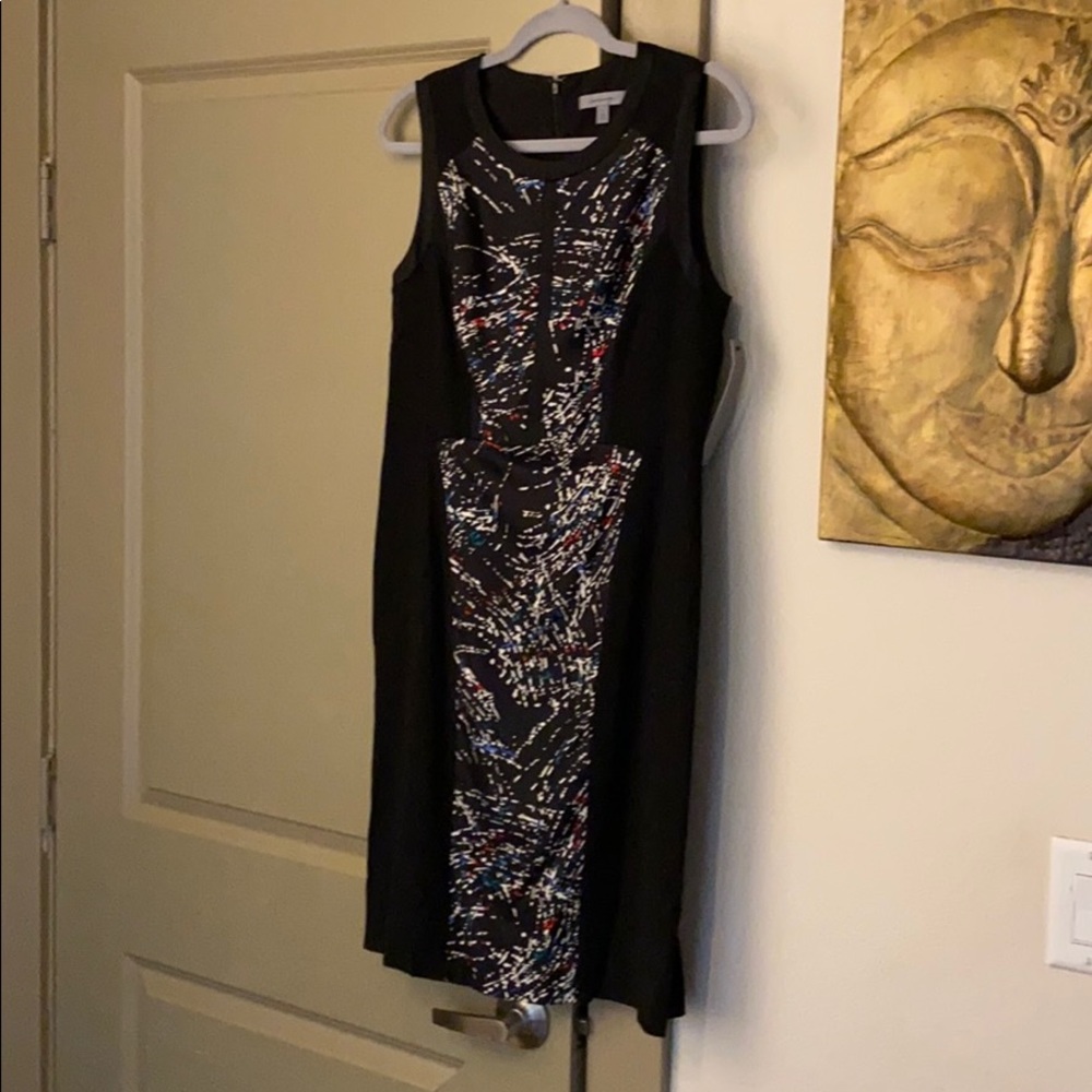 Classiques Entier Multi Splatter Work Dress 6 NWT